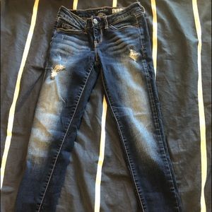 low waisted aeropostale jeans